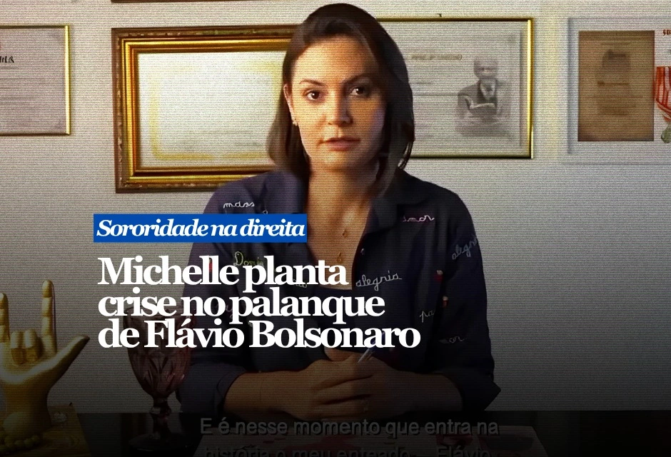 Flávio Bolsonaro pediu desculpas a Michelle Bolsonaro após a ex-primeira-dama afirmar, em vídeo, que foi humilhada pelo senador durante uma conversa sobre as alianças do PL no Ceará. A tentativa de reduzir o desgaste veio depois de uma primeira reação ruim. Em transmissão ao vivo, Flávio evitou tratar diretamente da acusação e disse que “nada nem ninguém” o aborreceria. Horas depois, publicou nota, negou ter humilhado Michelle e afirmou estar de “coração aberto” para conversar.
