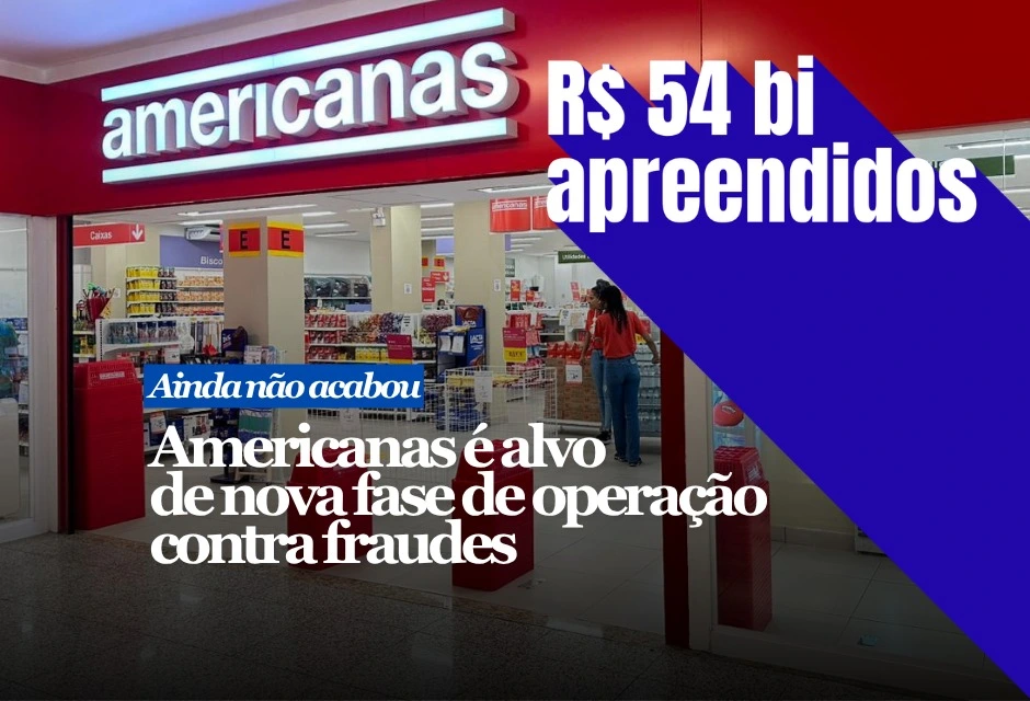 A Polícia Federal deflagrou nesta quinta-feira (25) uma nova fase da Operação Disclosure, que apura supostas fraudes contábeis ligadas ao rombo das Americanas. São cumpridos nove mandados de busca e apreensão no Rio de Janeiro e em São Paulo.