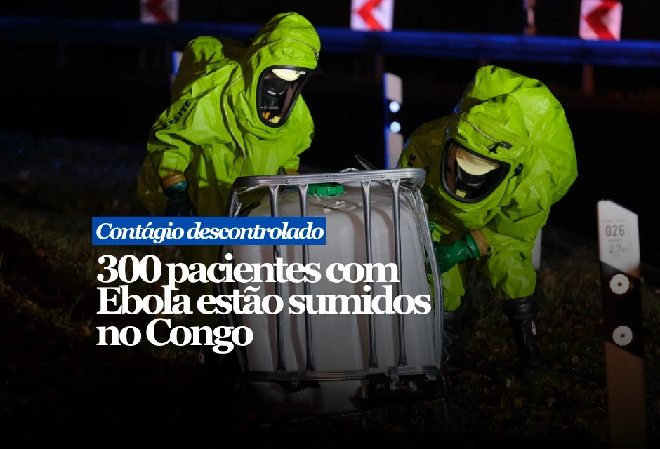 Autoridades de saúde da África afirmam que o paradeiro de quase 300 pessoas que testaram positivo para Ebola na República Democrática do Congo é desconhecido.