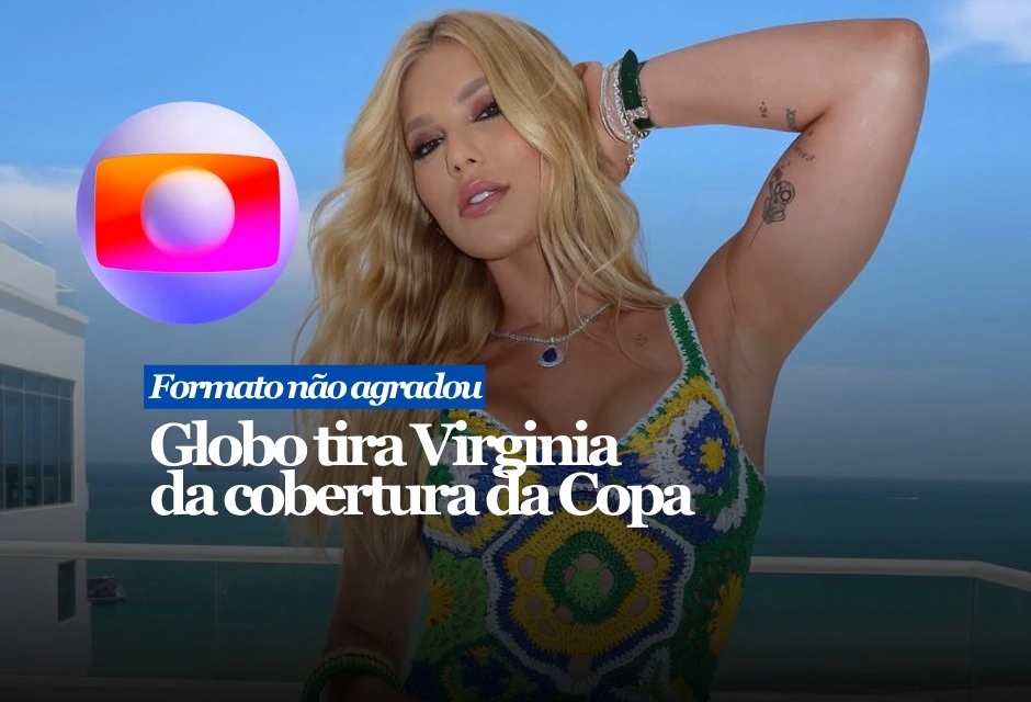 A participação de Virginia Fonseca na cobertura da Copa dentro do Domingão com Huck foi interrompida, ao menos por enquanto, após críticas ao formato exibido durante a fase de grupos.