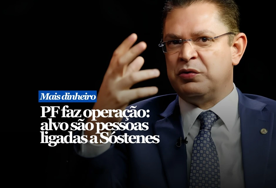 A Polícia Federal cumpriu buscas nesta quarta-feira contra pessoas ligadas ao deputado Sóstenes Cavalcante, líder do PL na Câmara.