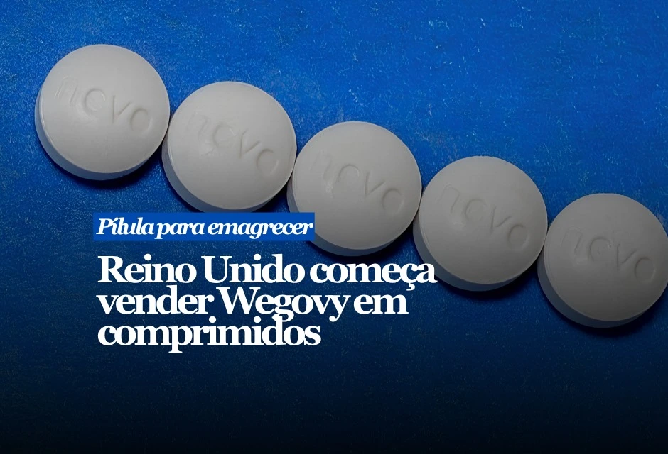 O Reino Unido iniciou a venda privada do Wegovy em versão oral, tomada uma vez ao dia. O medicamento, usado no tratamento da obesidade, era mais conhecido pela aplicação semanal em formato injetável. A nova apresentação tem semaglutida, princípio ativo que imita a ação do GLP-1, hormônio ligado à saciedade.