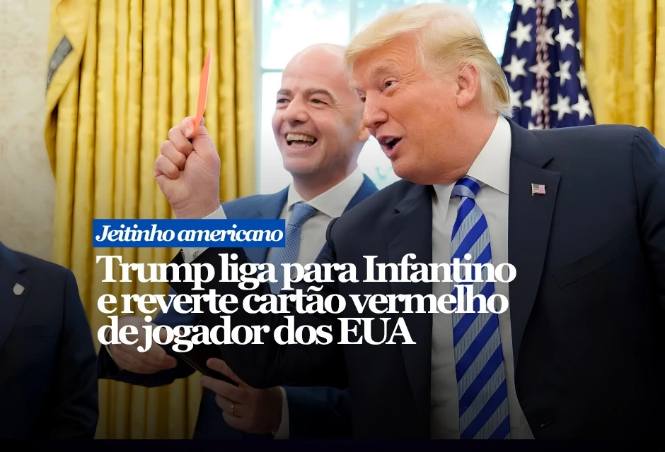 A decisão da FIFA de suspender a punição automática de Folarin Balogun virou a maior polêmica política desta fase da Copa. O atacante dos Estados Unidos havia sido expulso na vitória por 2 a 0 sobre a Bósnia e Herzegovina, na fase de 32 avos, após revisão do VAR. Pela regra, o cartão vermelho geraria suspensão automática de um jogo e tiraria Balogun das oitavas de final contra a Bélgica.