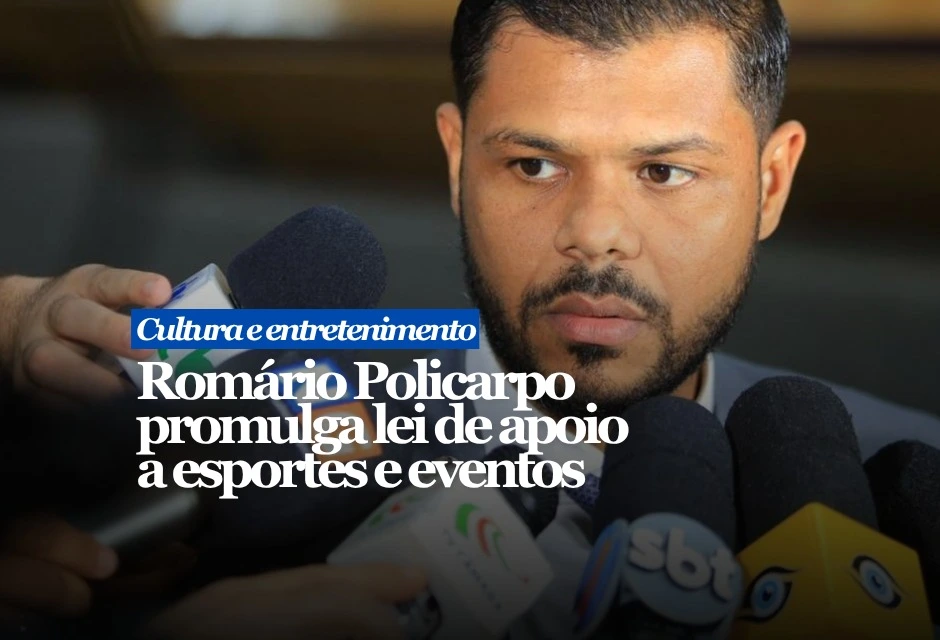 O presidente da Câmara Municipal, Romário Policarpo (Cidadania), promulgou a lei de sua autoria que autoriza a destinação e o recebimento de apoio institucional, logístico e de patrocínio pelo poder público a eventos de relevância pública para a capital, entre eles as competições de futebol. A legislação preenche uma lacuna jurídica ao estabelecer um marco regulatório moderno para investidores, além de criar regras claras de transparência e fiscalização dos recursos públicos.