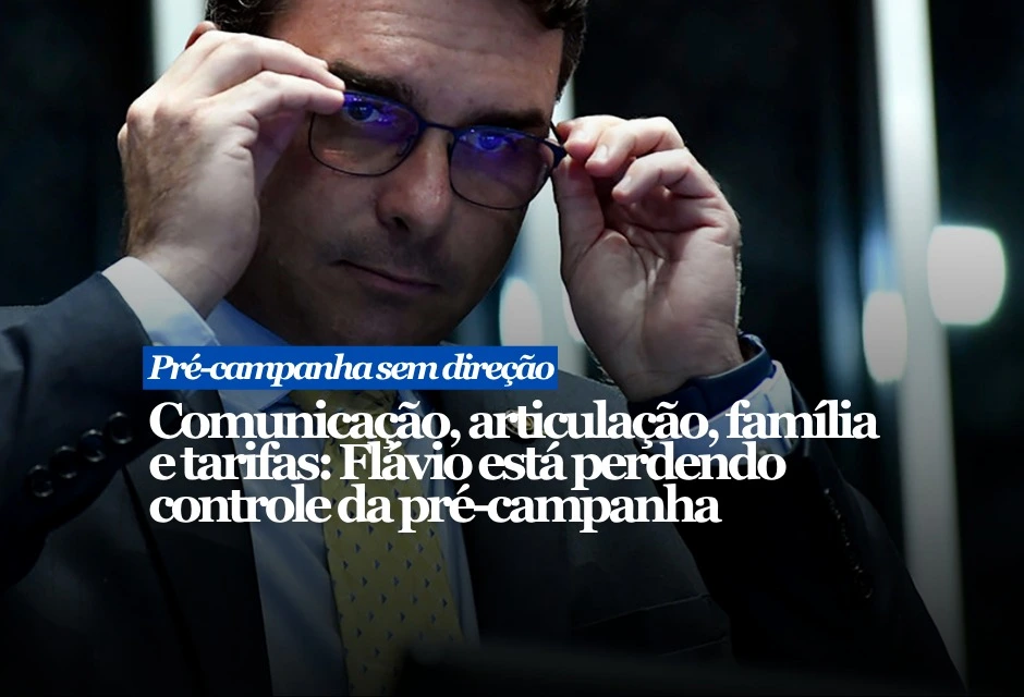 A audiência nos Estados Unidos sobre a tarifa de 25% contra produtos brasileiros expôs esse limite. O senador tentou se afastar do desgaste provocado pela pressão americana, defendeu o Pix e pediu que o governo Donald Trump suspenda a decisão. A cobrança interna, porém, veio rápido. Paulo Figueiredo, aliado influente do bolsonarismo nos EUA, criticou a comunicação da pré-campanha e apontou falhas na divulgação da fala de Flávio em Washington.
