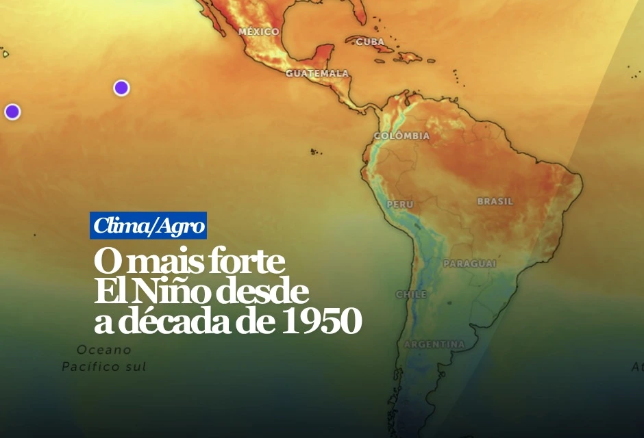 A NOAA calcula 81% de chance de o El Niño atingir intensidade muito forte entre outubro e dezembro. Se a previsão se confirmar, o episódio poderá ficar entre os maiores da série histórica iniciada em 1950 — mas isso não significa perdas iguais em todo o país. No Sul, o risco maior é de chuva excessiva, enchentes e doenças nas lavouras. No Centro-Oeste, inclusive em Goiás, calor e irregularidade das chuvas podem atrasar o plantio da soja e reduzir a janela do milho de segunda safra. Norte, Nordeste e Matopiba podem enfrentar seca e queda no nível dos rios.