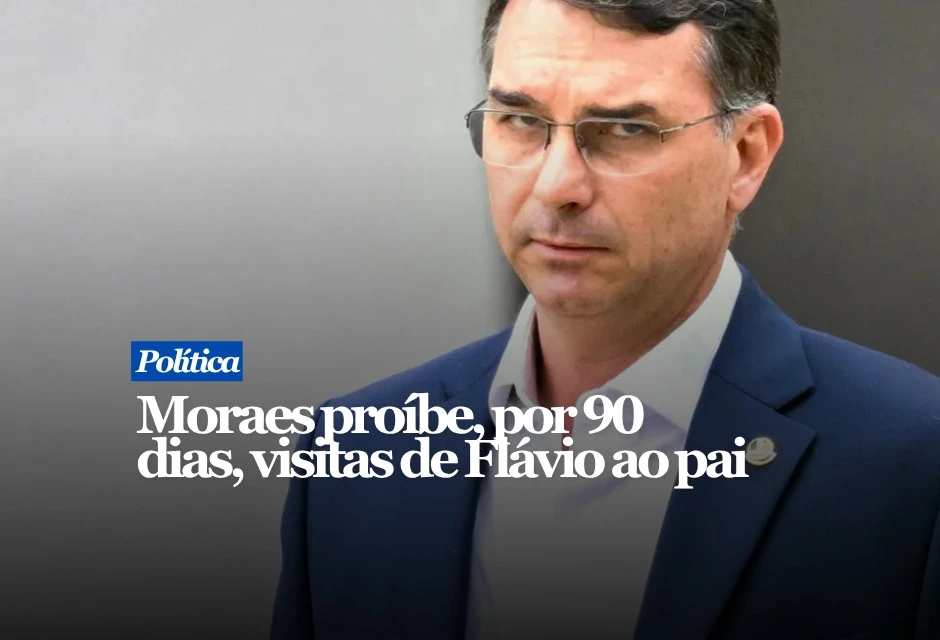 O ministro Alexandre de Moraes analisa se uma carta escrita pelo ex-presidente e divulgada nas redes sociais por Flávio Bolsonaro violou as restrições impostas durante o cumprimento da pena em casa. Na mensagem, lida pelo senador no sábado (11), Bolsonaro tratou Flávio como seu porta-voz e confirmou o filho como representante político e pré-candidato à Presidência. Jair Bolsonaro está proibido de usar redes sociais direta ou indiretamente, inclusive por intermédio de terceiros