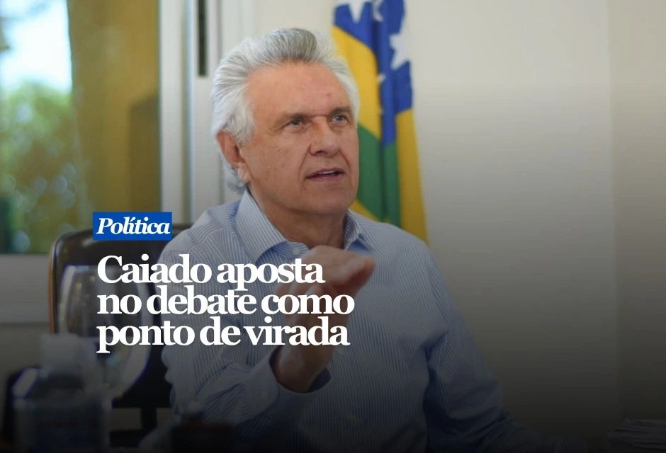 Caiado afirma que quase metade dos brasileiros ainda não o conhece. Sua estratégia é levar aos debates os resultados de seus governos em Goiás, principalmente na segurança pública, e confrontar diretamente os dois líderes das pesquisas.