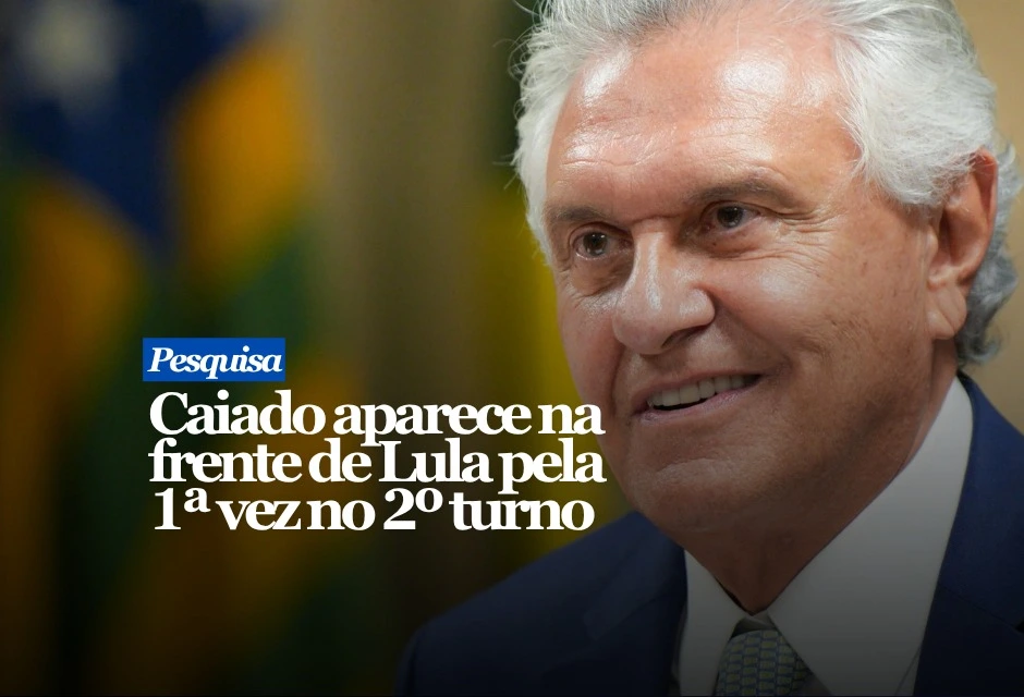 Ronaldo Caiado (PSD) tem 44% das intenções de voto contra 43% de Luiz Inácio Lula da Silva (PT) em uma eventual disputa de segundo turno, segundo pesquisa Real Time Big Data divulgada nesta terça-feira (21). A diferença está dentro da margem de erro de dois pontos percentuais. Na rodada anterior, realizada em junho, os dois registravam 43%. O novo resultado não coloca Caiado na liderança geral da eleição: na simulação de primeiro turno, Lula aparece com 40%, Flávio Bolsonaro com 33%, Renan Santos com 9% e Caiado com 7%.