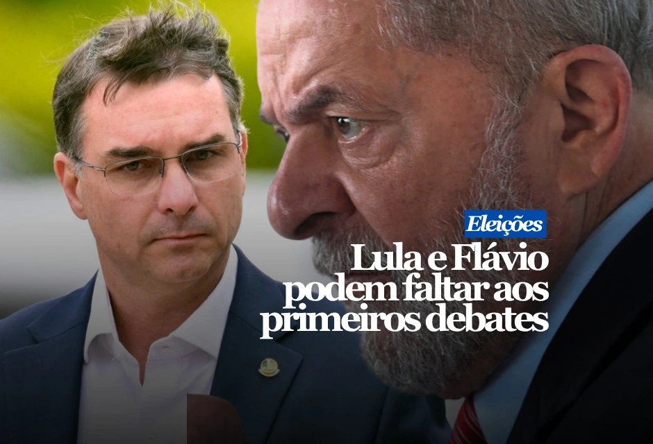 Aliados de Lula avaliam que o presidente deve faltar aos primeiros debates — e possivelmente a todos os encontros do primeiro turno. Sem outro candidato de esquerda no palco, o petista teria de responder sozinho aos ataques de nomes como Ronaldo Caiado, Augusto Cury e Flávio Bolsonaro. A cúpula do PT está dividida. Uma ala defende a ausência para reduzir a exposição; outra quer usar os programas para confrontar Flávio. A decisão pode ser revista a cada debate, conforme o desempenho das pesquisas e os ataques feitos durante as ausências. A equipe de Flávio aguarda a escolha de Lula.