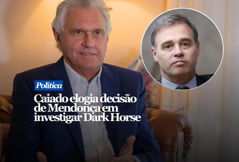 Ronaldo Caiado elogiou a decisão do ministro André Mendonça, do STF, que autorizou a Polícia Federal a investigar os repasses ligados ao filme sobre Jair Bolsonaro. O pré-candidato do PSD também voltou a criticar Flávio Bolsonaro, responsável por buscar recursos privados para a produção. A PF vai apurar a origem e o destino do dinheiro enviado pelo ex-banqueiro Daniel Vorcaro.