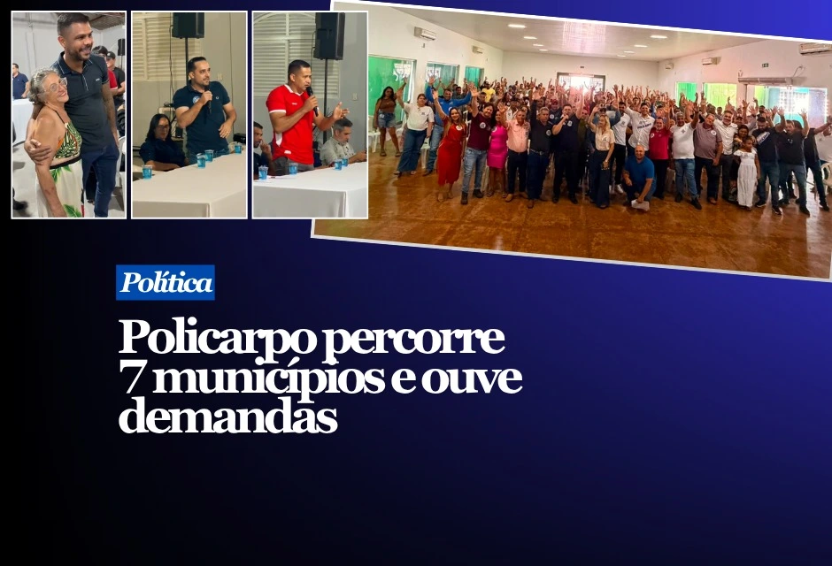 Pré-candidato a deputado estadual, o presidente da Câmara de Goiânia, vereador Romário Policarpo (Cidadania), percorreu neste fim de semana sete municípios do Oeste Goiano para ouvir as demandas da população da região. O parlamentar esteve em Iporá, Ivolândia, Israelândia, Cachoeira de Goiás, Aragarças, Bom Jardim de Goiás e Montes Claros de Goiás. A série de encontros começou na sexta-feira (24/7) por Aragarças e se estendeu até a tarde deste domingo (26), com os sete municípios do chamado Eixo GO-060, referência à rodovia estadual que liga Goiânia à região, percorridos por Policarpo e apoiadores.