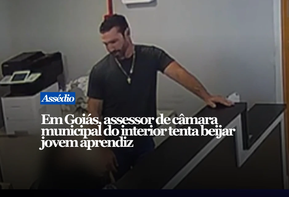 Caso de assédio a menor em câmara municipal no interior de Goiás