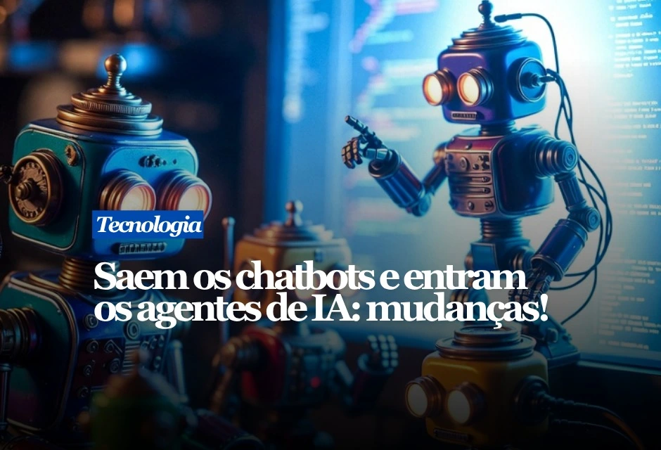 Chatbots respondem perguntas. Copilotos ajudam a escrever, resumir ou programar, mas dependem de comandos frequentes. Os agentes recebem um objetivo, planejam etapas, consultam dados e usam ferramentas conectadas para concluir tarefas com menor intervenção humana. Na prática, um agente pode identificar um cliente interessado, atualizar o sistema de vendas, preparar uma proposta e solicitar aprovação antes do envio. Na engenharia, pode analisar uma falha, alterar o código, executar testes e encaminhar a correção para revisão.