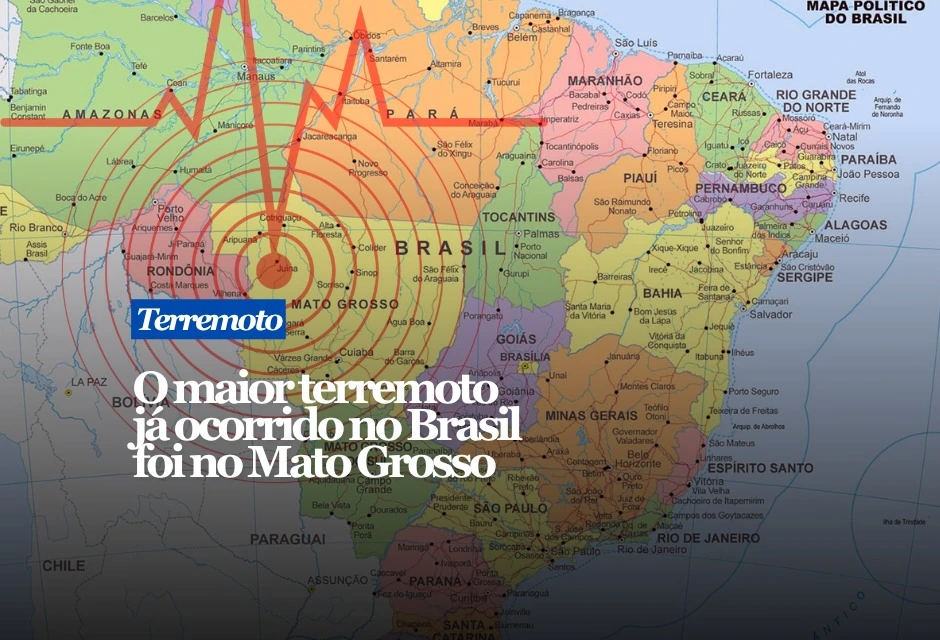O maior abalo já documentado no território nacional ocorreu em 31 de janeiro de 1955, na Serra do Tombador, no norte de Mato Grosso. O tremor atingiu magnitude 6,2 e teve epicentro cerca de 370 quilômetros ao norte de Cuiabá. A capital sentiu o terremoto, mas não foi a cidade mais afetada. Relatos indicam que moradores acordaram durante a madrugada e objetos balançaram. Não há registro de mortes nem de danos relevantes em Cuiabá.