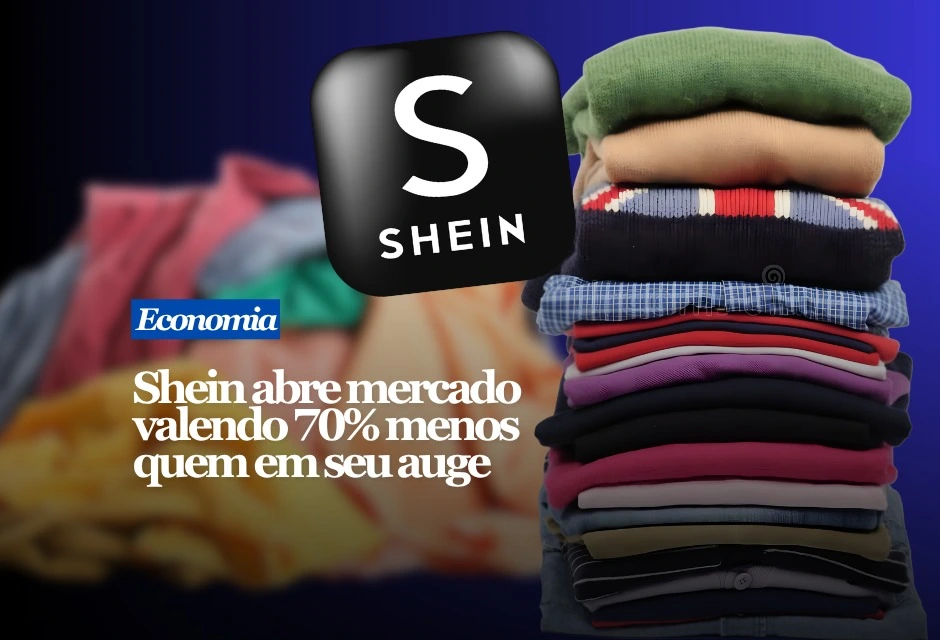 A Shein iniciou nesta segunda-feira (24) sua oferta pública inicial de ações em Hong Kong com uma avaliação muito abaixo do auge alcançado há quatro anos. A varejista de moda pretende levantar até US$ 1,77 bilhão com a venda de cerca de 280 milhões de ações. No teto da faixa de preço, a operação avalia a companhia em aproximadamente US$ 27 bilhões.