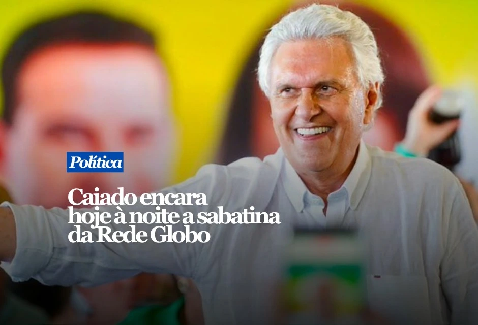 Ronaldo Caiado (PSD) será o segundo presidenciável entrevistado pela TV Globo nesta terça-feira (25), às 21h05, em faixa especial após o Jornal Nacional. Renata Vasconcellos e César Tralli conduzem a conversa ao vivo. A segurança pública deve ocupar espaço importante. Caiado transformou os resultados de Goiás nessa área em sua principal credencial nacional e propõe penas mais duras, 40 presídios de segurança máxima e enquadramento de facções como terrorismo doméstico.