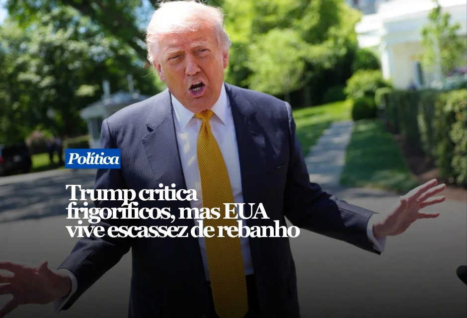 Donald Trump abriu uma nova frente contra os grandes frigoríficos dos Estados Unidos. O presidente chamou de “monopólio” a concentração do setor e anunciou que pretende facilitar o processamento e a venda de carne por pequenos produtores, inclusive entre estados. Quatro empresas — JBS USA, Tyson Foods, Cargill e National Beef — respondem por cerca de 85% do processamento de carne bovina no país. O governo prepara mudanças nas regras federais e já destinou US$ 500 milhões para apoiar frigoríficos independentes e regionais.