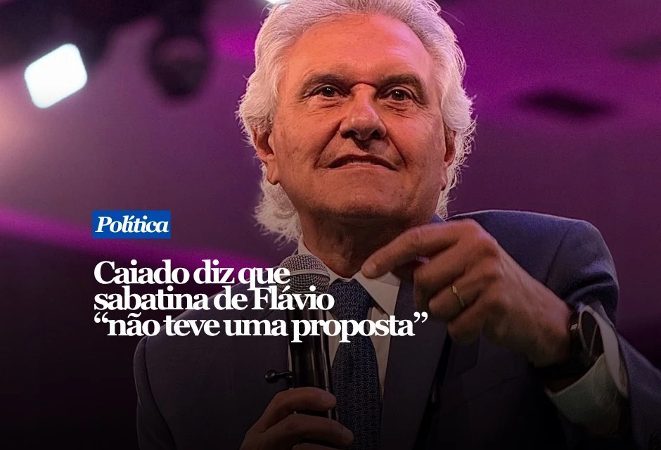 Ronaldo Caiado (PSD) criticou a participação de Flávio Bolsonaro (PL) na sabatina do Jornal Nacional e afirmou que o senador passou a maior parte da entrevista respondendo sobre controvérsias. “O resumo dessa sabatina no Jornal Nacional foi o seguinte: não deu para ouvir uma proposta do Flávio, nem de economia, nem de saúde, nem de educação”, publicou Caiado após a entrevista desta sexta-feira (28).