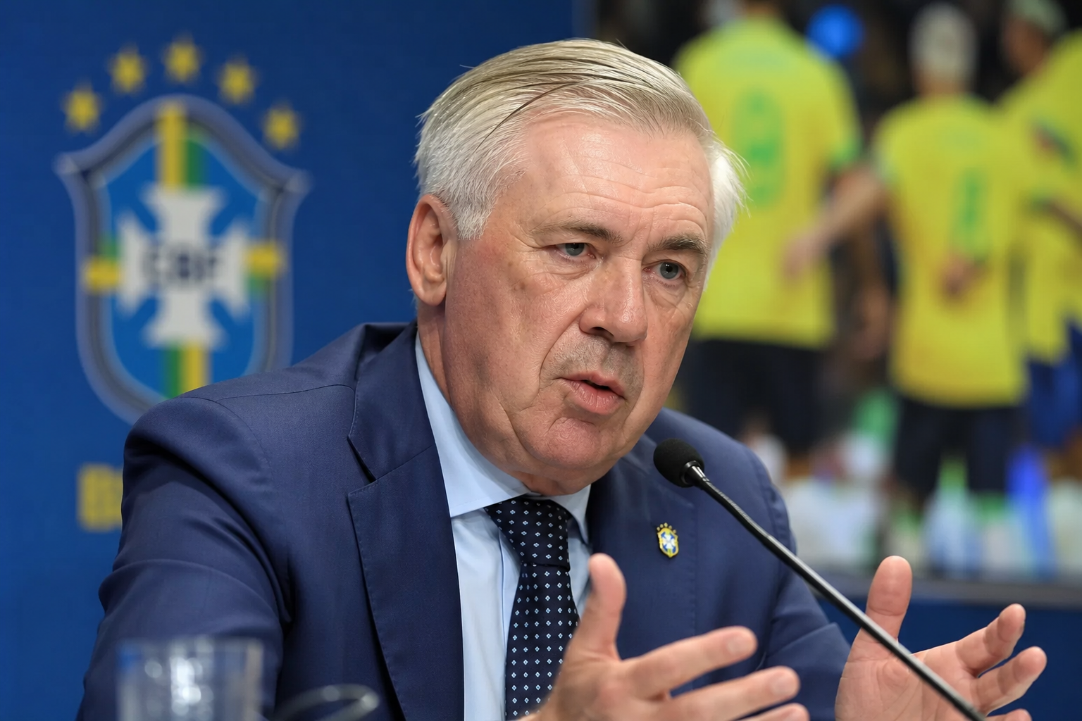 Ancelotti se pronuncia sobre mudanças na Seleção Brasileira após a Copa do Mundo