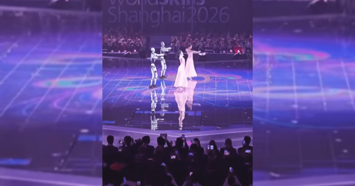 Competição WorldSkills é inaugurada em Xangai com show de dança entre robôs e humanos