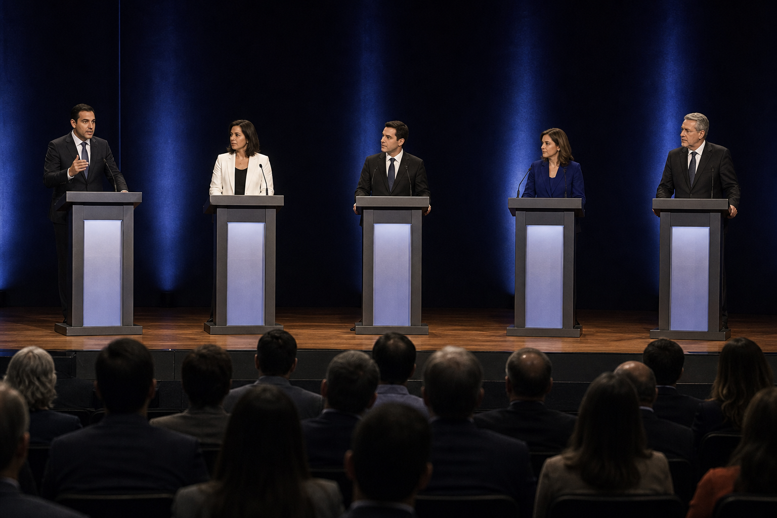 Debate das Eleições 2026 em Goiás aborda saúde, educação e segurança pública