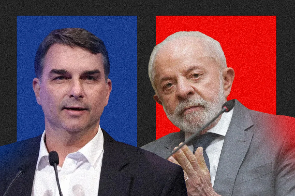 Flávio Bolsonaro lidera com 45% em possível segundo turno contra Lula, indica pesquisa