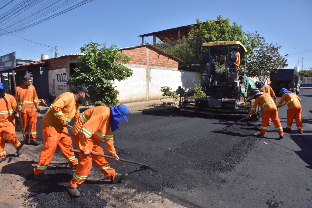 Prefeitura de Aparecida divulga cronograma de recapeamento de ruas para setembro