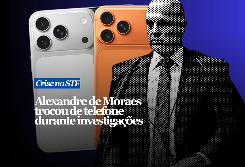 Alexandre de Moraes trocou celular, chip e número de telefone na segunda semana de fevereiro de 2026, quando a Polícia Federal já analisava os aparelhos apreendidos com Daniel Vorcaro no caso Banco Master. O número antigo era usado pelo ministro do STF pelo menos desde 2022 e aparece associado às conversas identificadas pela PF entre Moraes e Vorcaro. A investigação recuperou 52 mensagens enviadas pelo banqueiro, mas não conseguiu acessar as respostas atribuídas ao ministro.