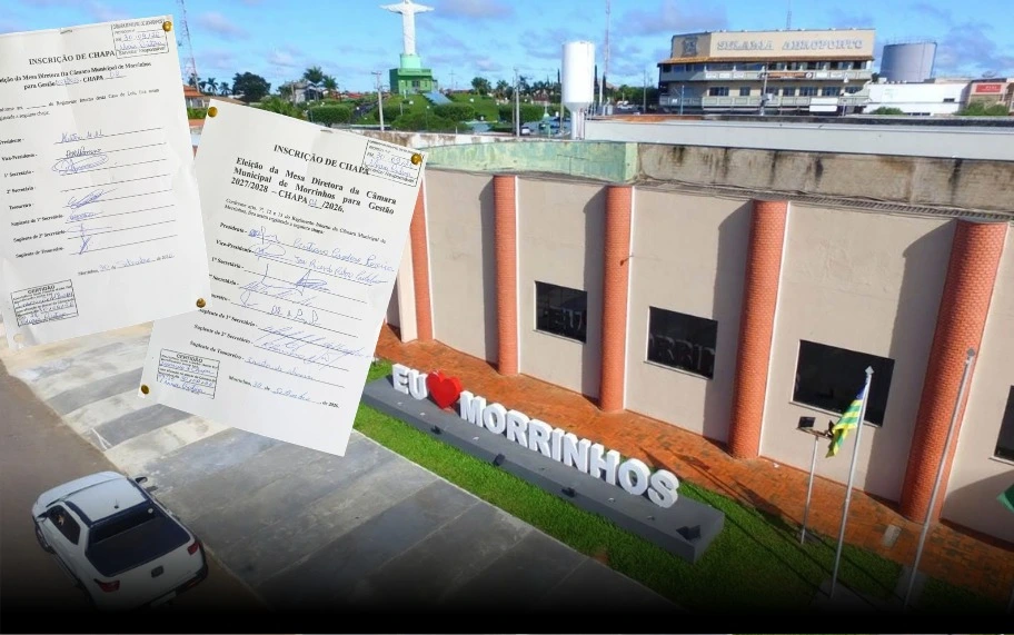 A Chapa 1 é encabeçada por Cristiano Cardoso Pereira, atual presidente em exercício. José Ricardo Pantaleão disputa a vice-presidência. Também integram o grupo Haslley Jesus da Costa, Atualber Alberto Alves, Alex de Souza Soares, Wellington Dias Fernandes, Ronaldo Romero e Fausto de Oliveira. Do outro lado, a Chapa 2 apresenta Heliton de Ávila Silva para presidente e Camila Maria Silva Leite Romano para vice. A composição inclui ainda Diego Alves da Silva, Dablio Moreira da Silva Amador, Naryma Angelyca Rabello e Silva Diedam, Bruno da Silva e Leandro Ventura Alves. A disputa definirá quem comandará o Legislativo morrinhense nos dois últimos anos da atual legislatura. A Mesa Diretora controla a administração da Câmara, conduz as sessões e tem influência direta sobre a organização dos trabalhos legislativos.