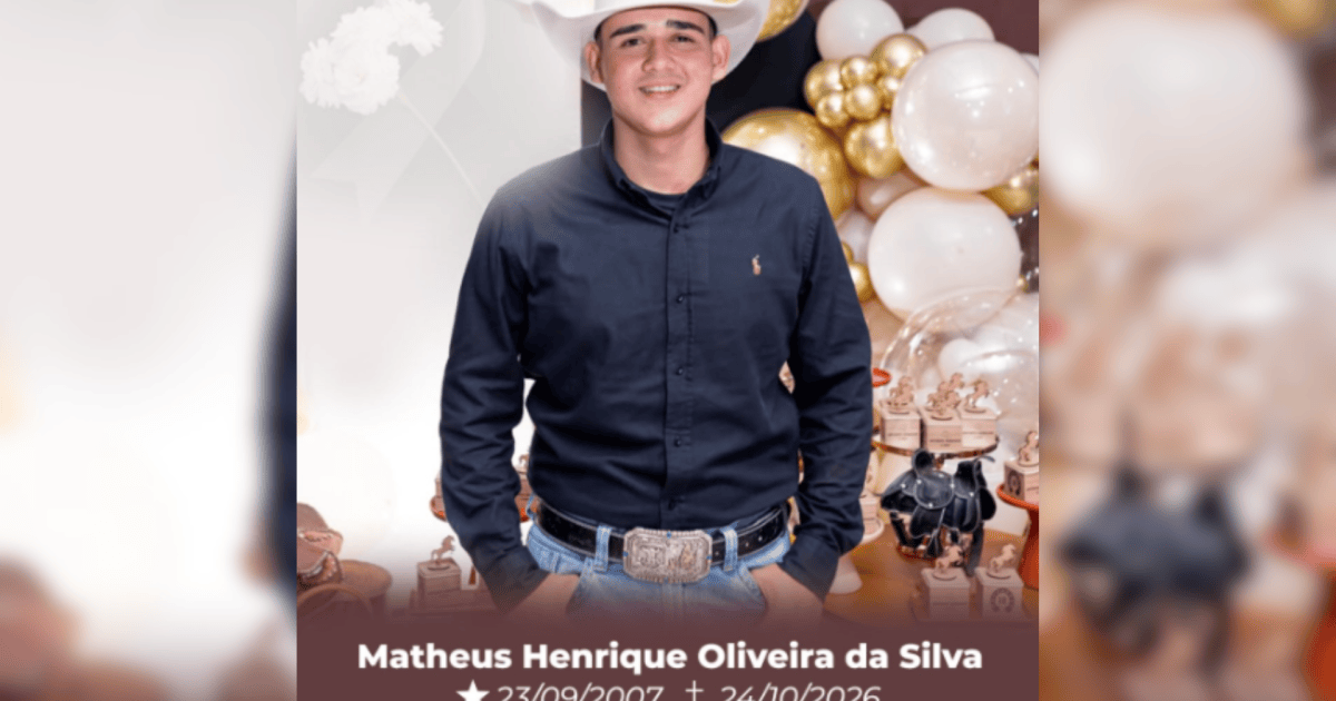 Acidente em carreata em Goiás resulta na morte de jovem filho de empresário
