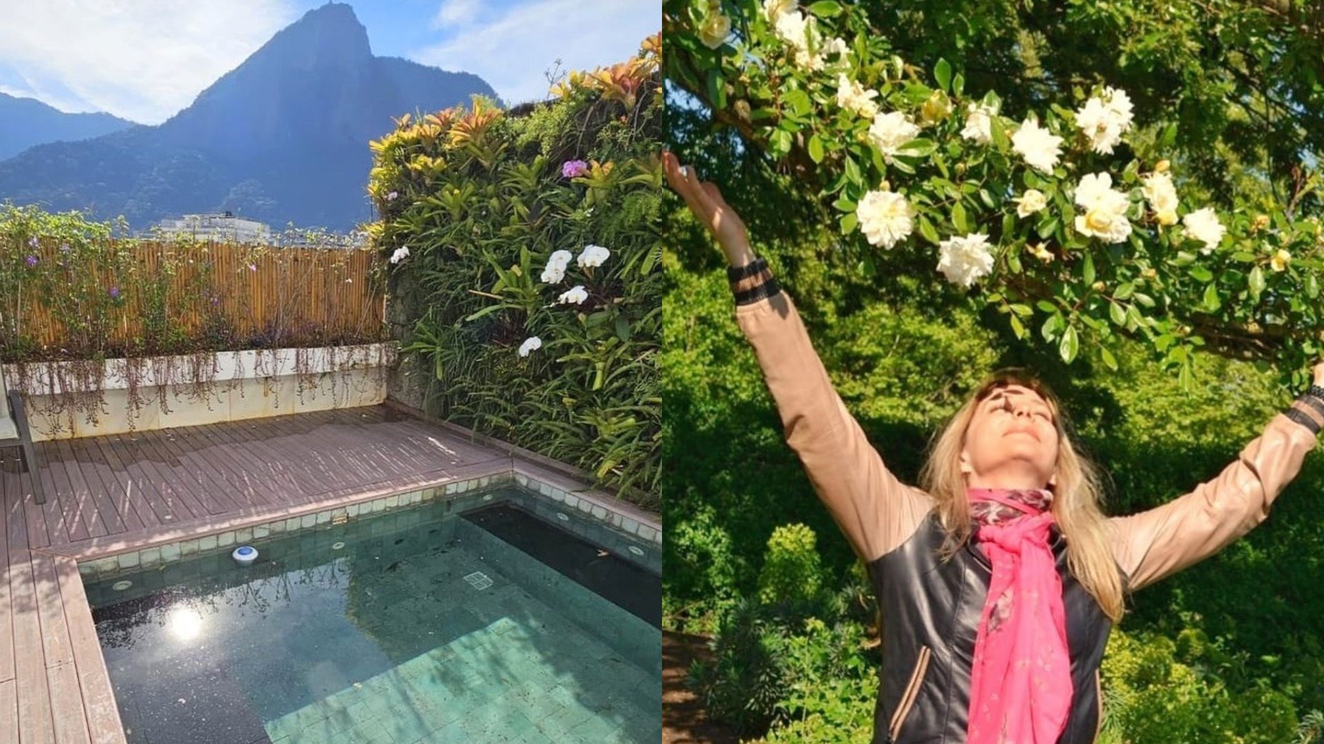 Atriz Maria Padilha vive em cobertura cercada pela natureza no Rio de Janeiro