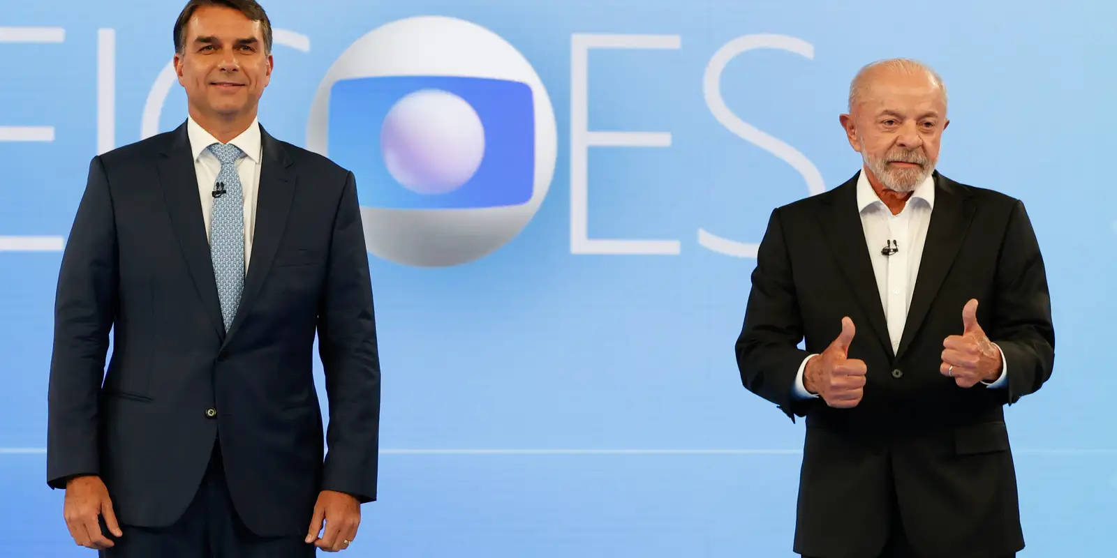 Debate entre Lula e Flávio Bolsonaro é marcado por trocas de acusações e propostas em defesa de políticas públicas