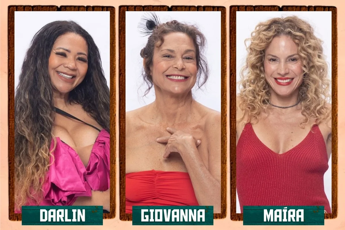 Eliminação em A Fazenda 18: Darlin, Giovanna e Maíra disputam permanência
