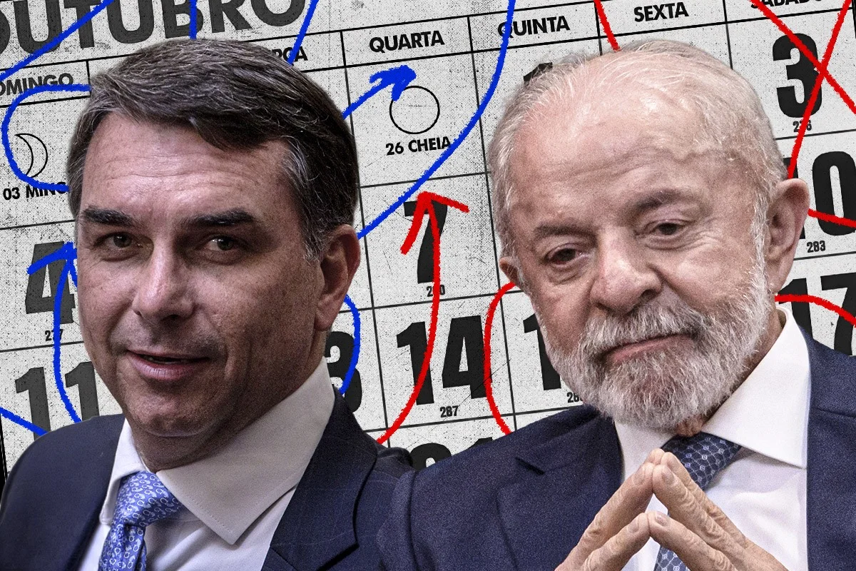 Pesquisa BTG/Nexus mostra Flávio Bolsonaro com 50,3% e Lula com 49,7% a seis dias do segundo turno