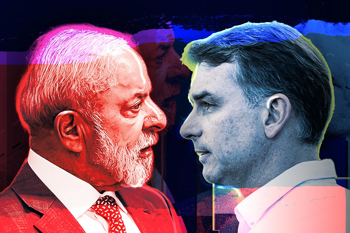 Última pesquisa aponta Lula com 43% e Flávio Bolsonaro com 39% antes do 1º turno