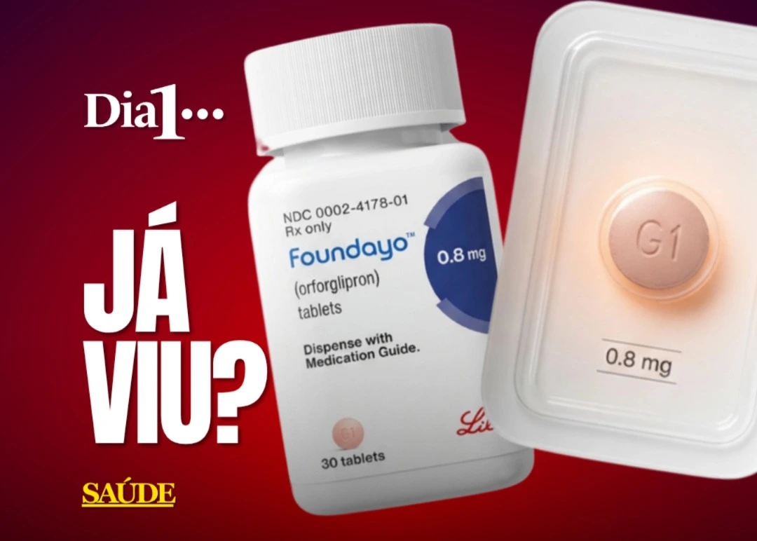 A agência reguladora dos Estados Unidos (FDA) aprovou o Foundayo, nome comercial da orforgliprona, medicamento oral desenvolvido pela farmacêutica Eli Lilly para o tratamento da obesidade e do sobrepeso associado a problemas de saúde. A autorização foi concedida em 1º de abril de 2026. O medicamento pertence à classe dos agonistas de GLP-1, que atuam no controle do apetite e da saciedade. Sua principal característica é a administração diária em comprimido, dispensando as injeções utilizadas em outros tratamentos.