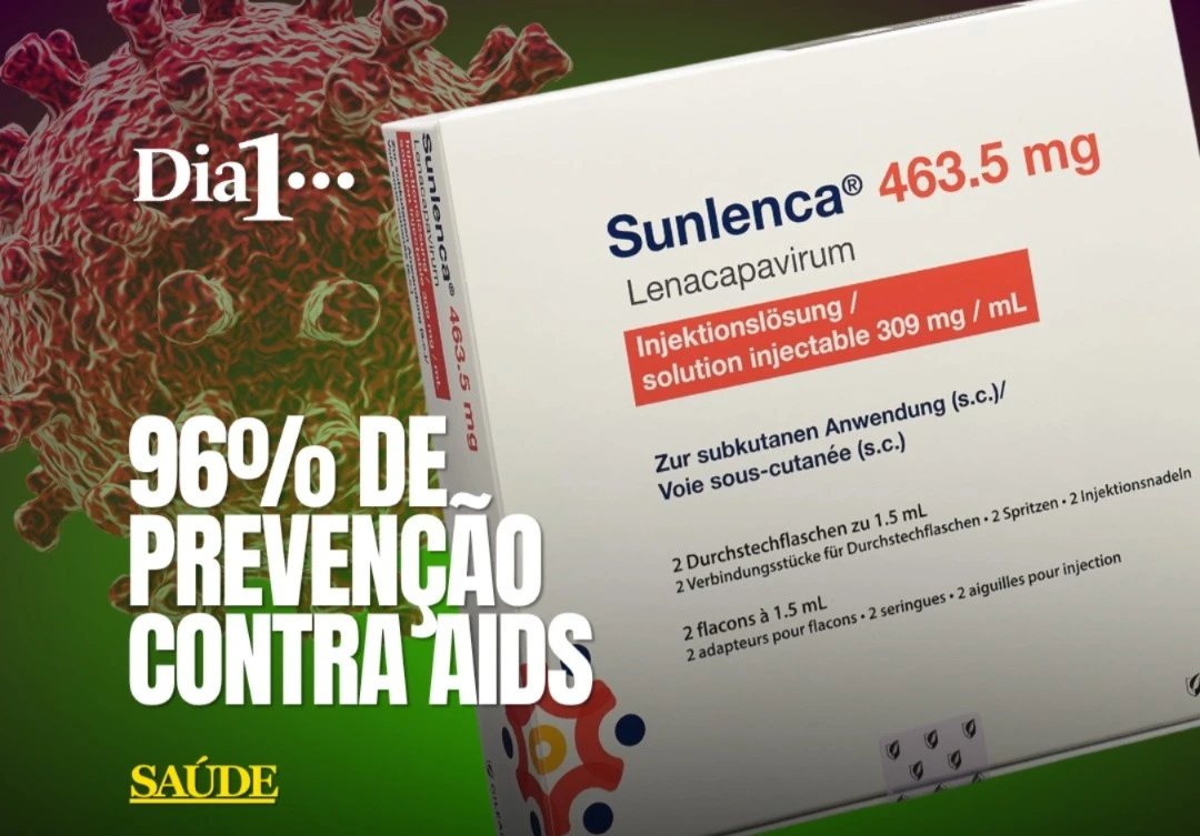 Uma injeção aplicada a cada seis meses pode transformar a prevenção do HIV, vírus causador da aids. O medicamento Sunlenca, cujo princípio ativo é o lenacapavir, apresentou resultados inéditos em estudos clínicos e recebeu autorização da Anvisa para uso preventivo em janeiro de 2026. O medicamento age sobre o capsídeo, estrutura que protege o material genético do HIV, dificultando a multiplicação do vírus. Diferentemente de uma vacina, sua proteção depende da presença do princípio ativo no organismo e da continuidade das aplicações.